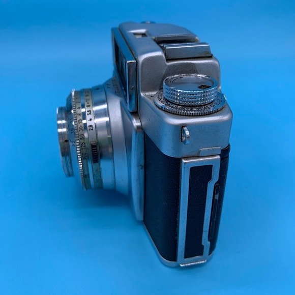 Agfa Ambi Silette 35mm‎ Film Rangefinder Camera w/ Color-Solinar 50mm F2.8 Lens - Picture 4 of 11